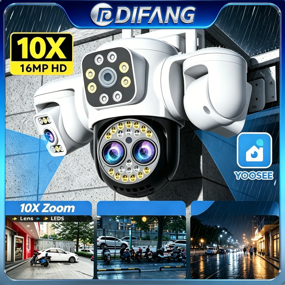 yoosee-outdoor-camera-triple-screen-quad-lens-10x-optical-zoom-ai-auto-tracking-onvif-waterproof-yoosee-cctv-security-protection