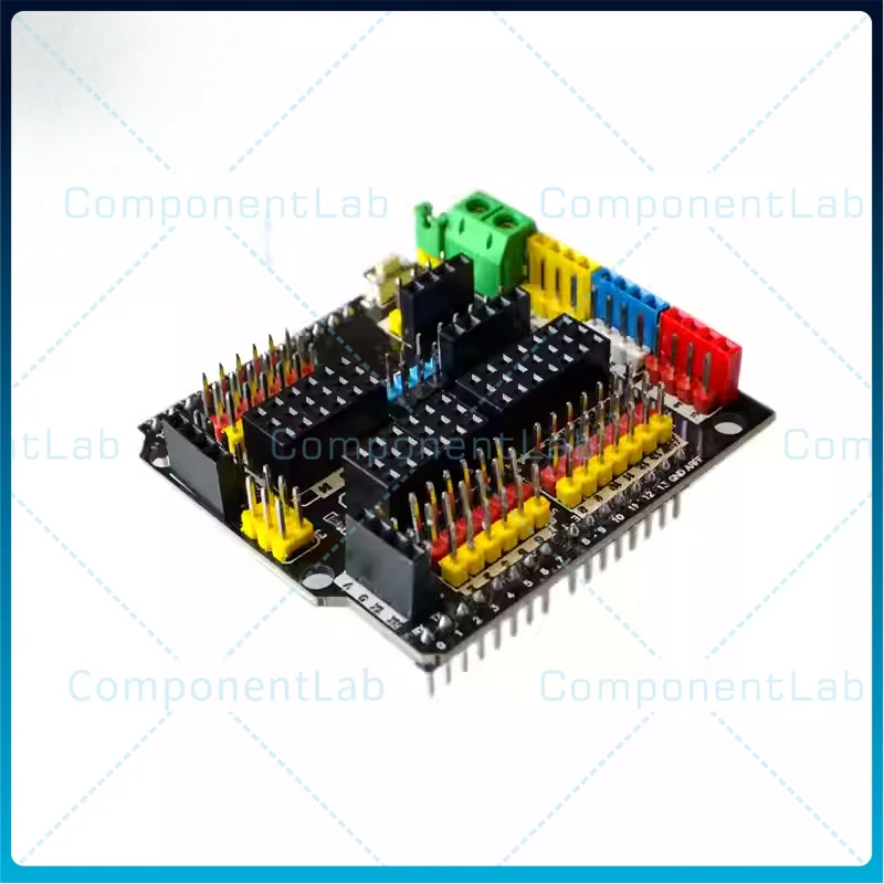 2pcs V5.0 Robot Electronic Building Block Sensor Expansion Board Suitable for UNO-R3