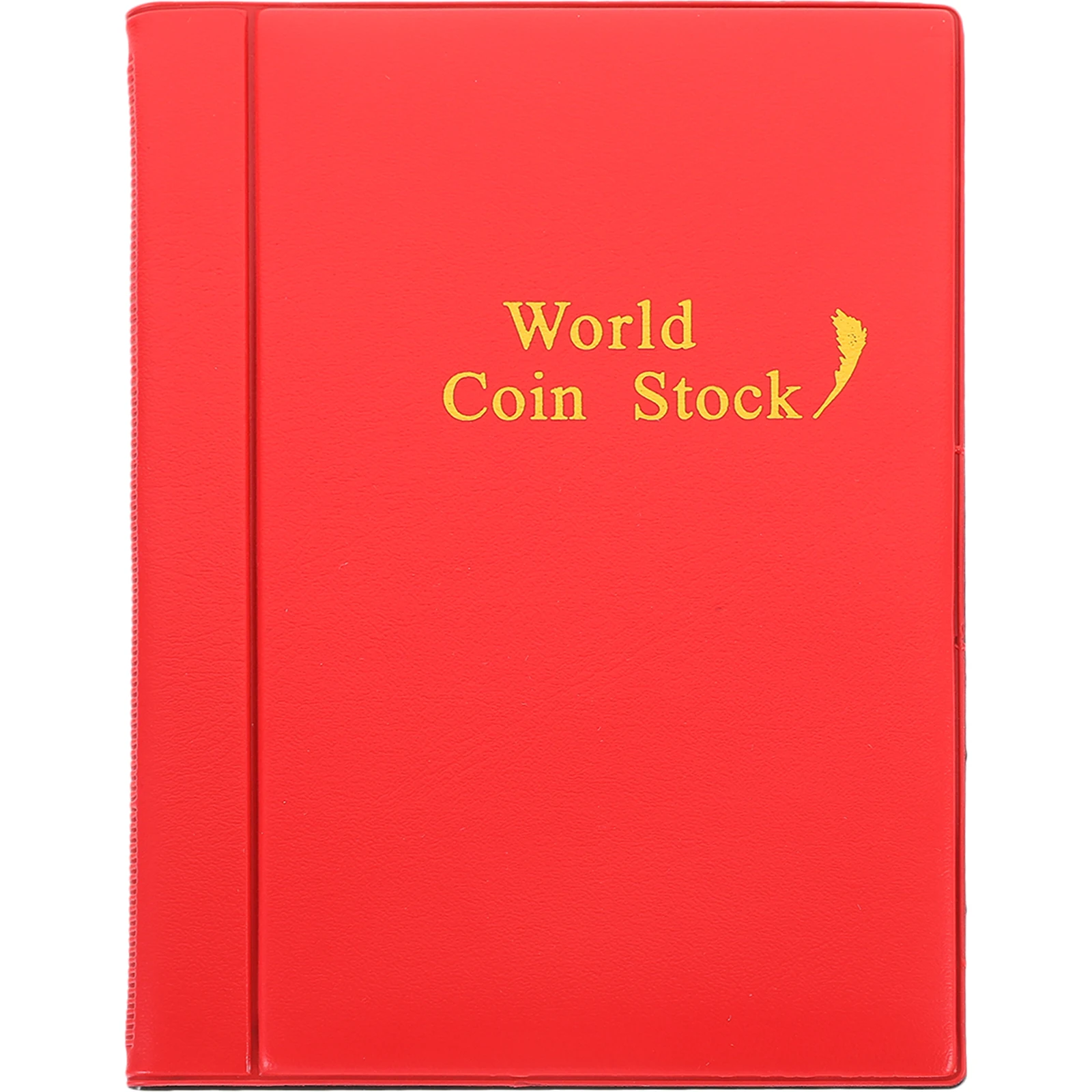 120 Coins Coin Collection Book Album PU Coin Book Storage Commemorative Display Organizer Portable