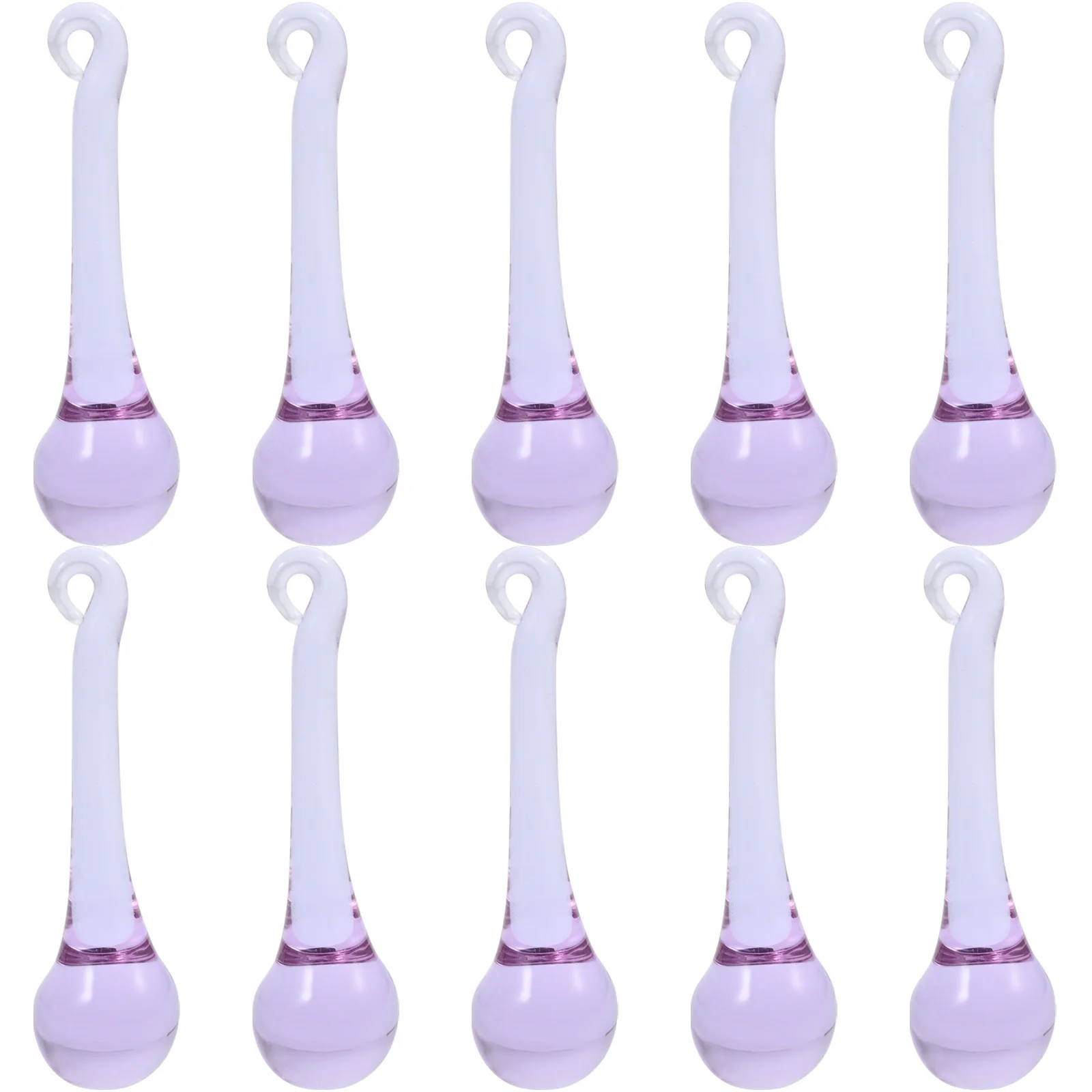 

10 Pcs Light Hanging Decoration Crystal Ornaments Crystals Chandelier Accessories Pendant Decorations