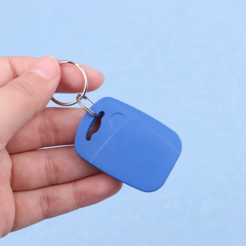 IC + ID RFID Dual 125Khz And 13.56Mhz Keyfobs EM4100 S50 Chip Smart Card Token Key Fob Ring Access Control