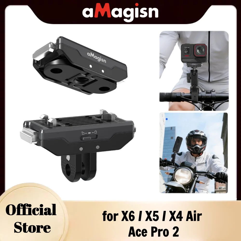 aMagisn Quick Release Mount with Safety Lock ,1/4