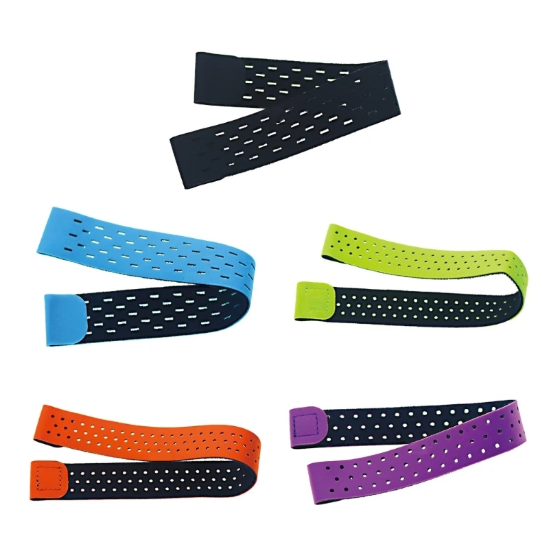 2Pieces Adjustable Breathable Elastic Wristband/Armband Strap Replacement Armband Soft Strap Band for Heart Rate Monitor