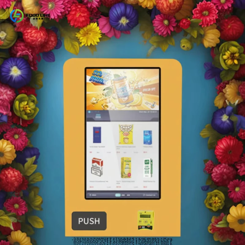 Wall Mounted Compact Vending Machine Mini Automatic Self-Service with SDK for Shared Kitchen Drink Dispenser