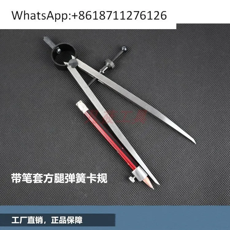 With pen holder, spring scribing, snap gauge, leather compass, industrial scribing gauge tool, leather goods spacing gauge