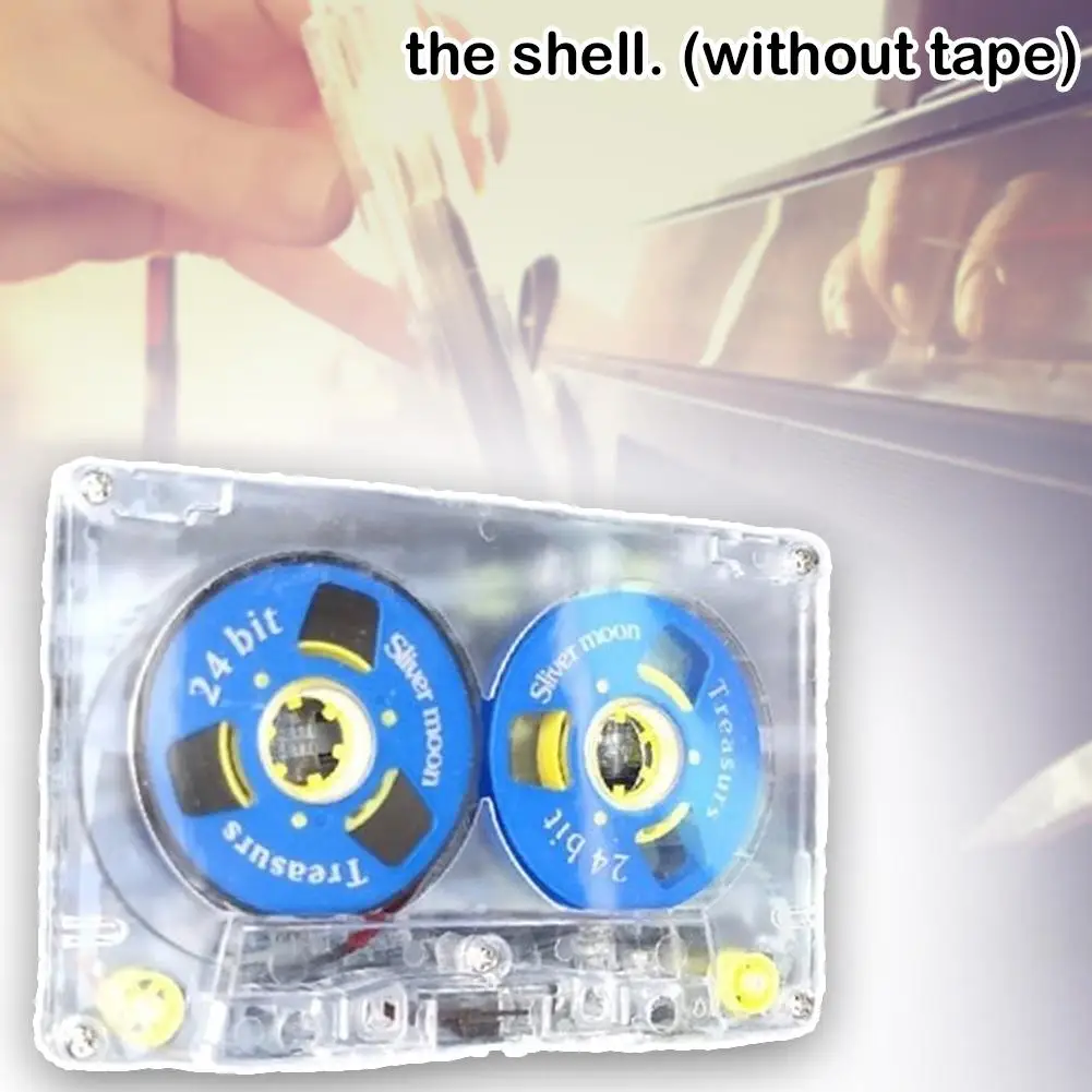 Small Open Blank Tape 45 Minute Storage Digital Data Magnetic Materials Data Archive Audio Recording Recordable Reel Tape