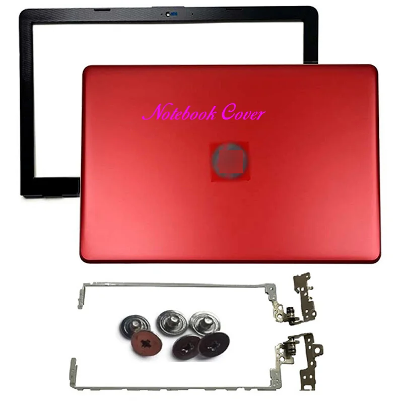 New for HP 15-bs0xx 15-bw0xx 15-bs1xx 15-bw011dx red LCD back cover bezel hinges