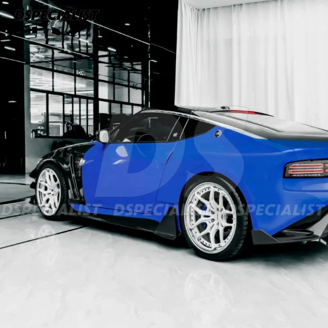 

ForCmst Style Carbon Fiber Side Skirts For Nissan 400Z RZ34 2022- Body Kit