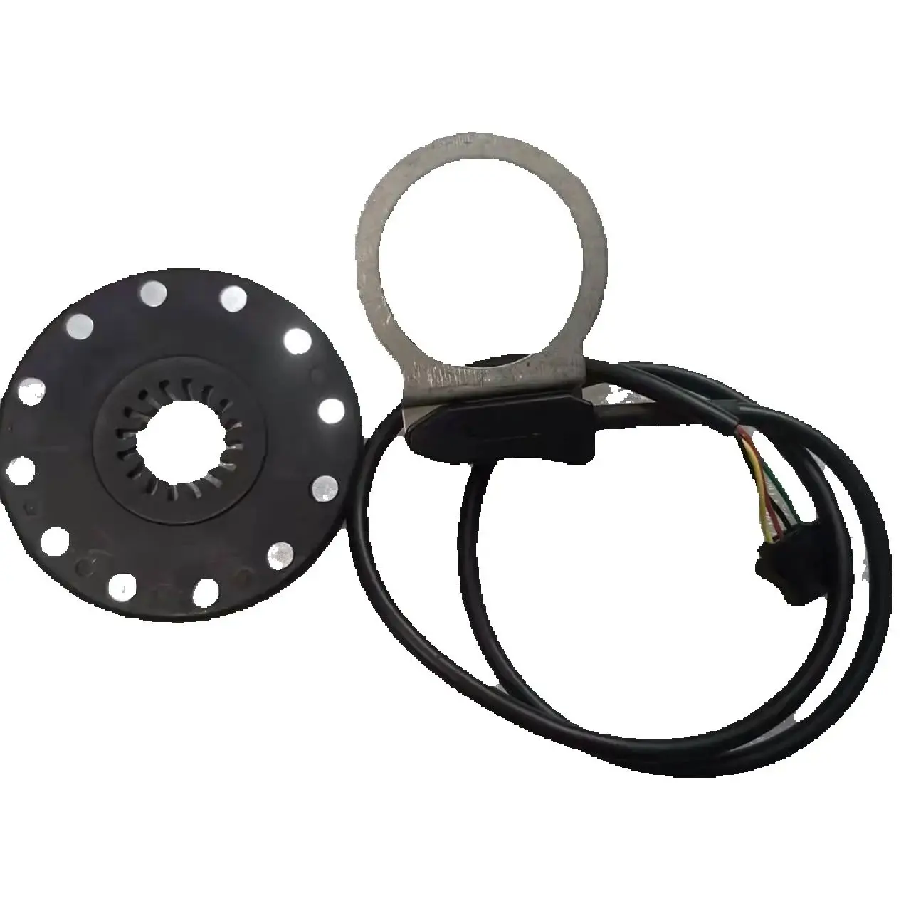 

Модифицированные детали, датчик помощи педали электрического велосипеда (индивидуально) для электронного велосипеда, двойной зал, 12 магнитов, 4-контактная система PAS, сделай сам, eBike