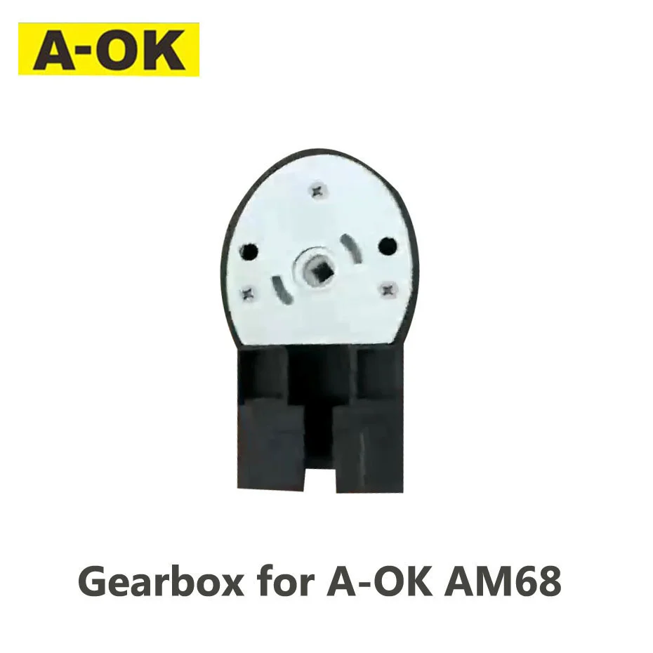 New 2pcs A-OK AM68 Gearbox for Trietex rail/Dooya S Track,for A-OK AM68 Curtain Motor,White/Black Optioanl,Track Accessories