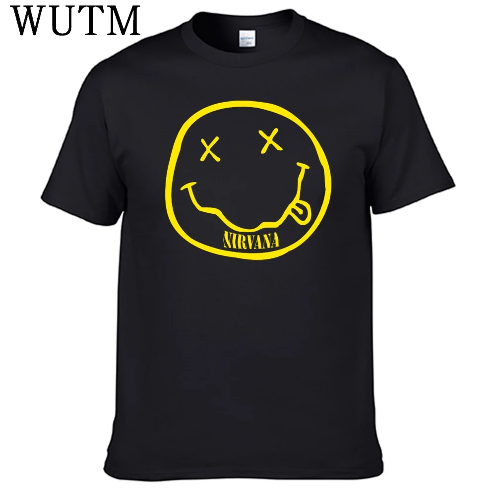 Band Rock-Nirvana T-Shirt 100 % Baumwolle Herren-Shirt