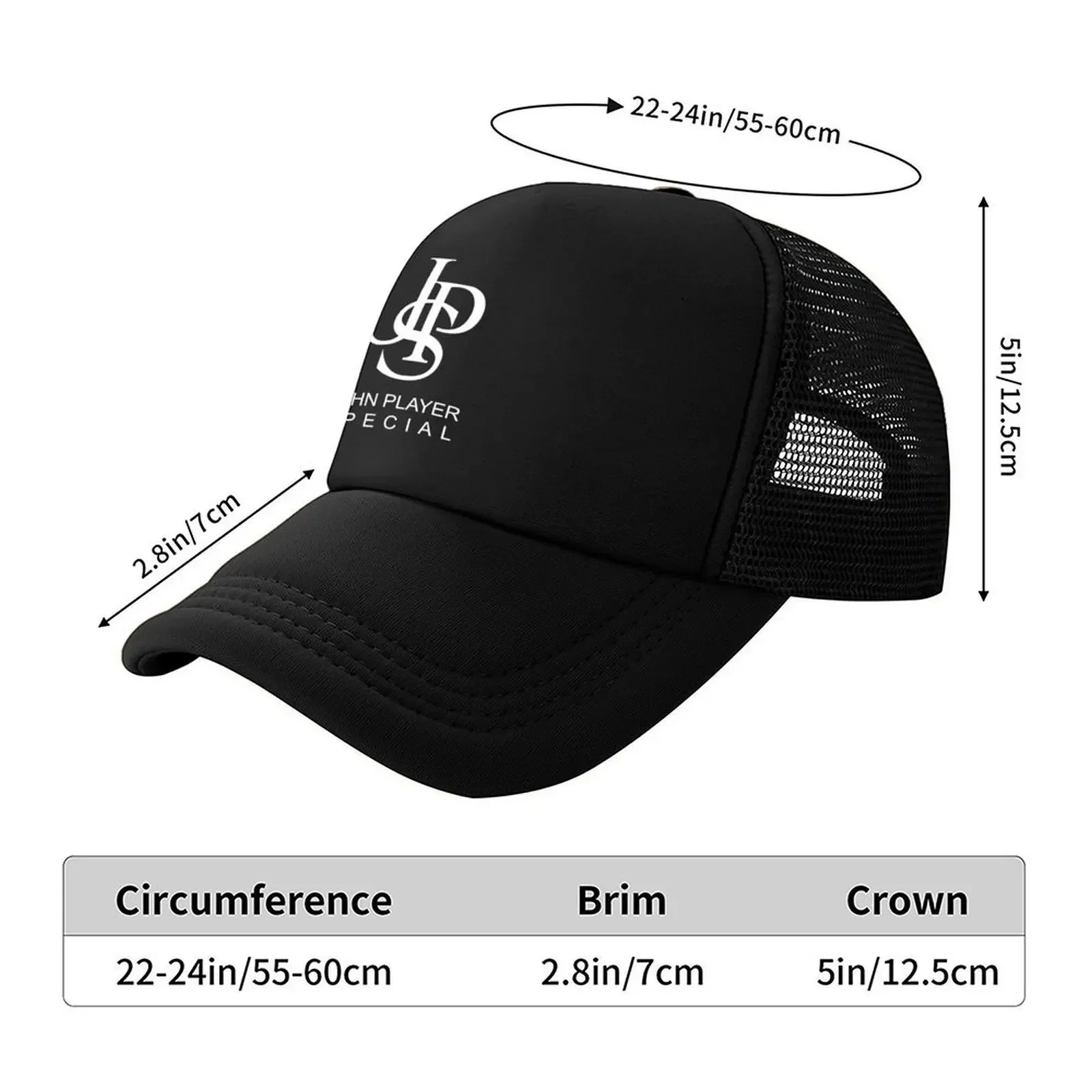 New Best Selling Jps John Player Special Team Merchandise Essential T-Shirt Baseball Cap Bobble Hat Woman Hats Men's
