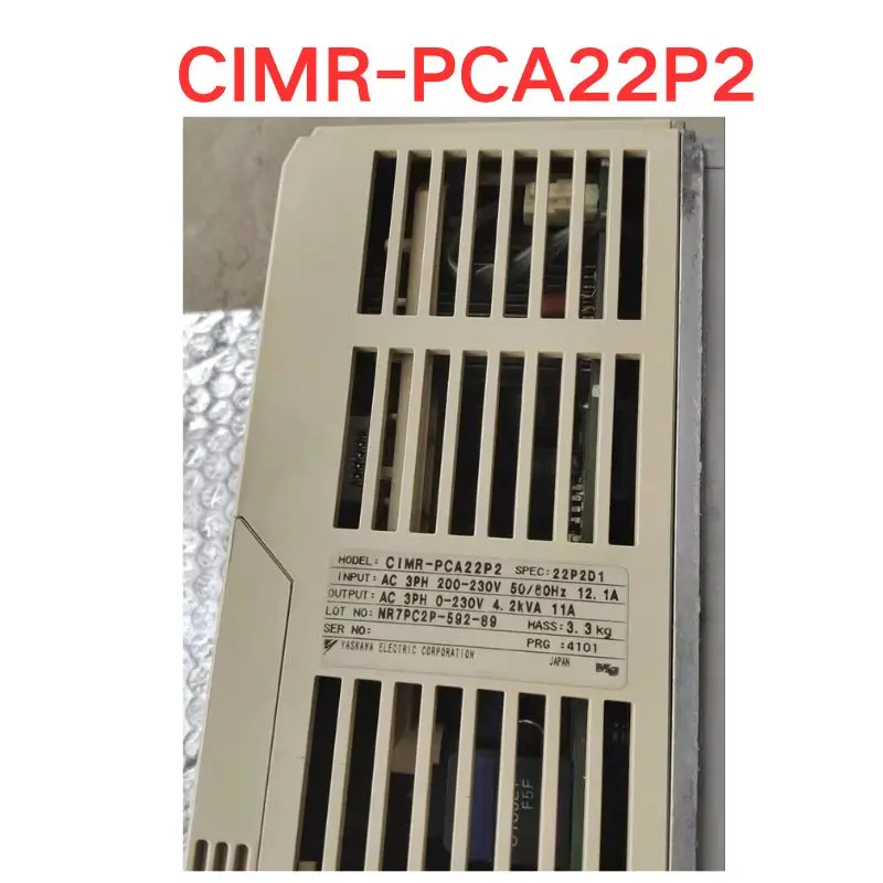 Used CIMR-PCA22P2 inverter Functional test OK