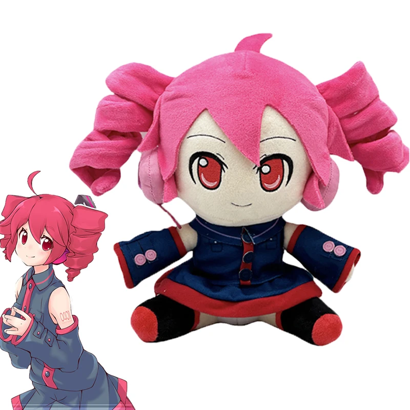 

New Kasane Teto Plush Toy Stuffed Doll Japan Anime Peripherals Soft Figurine Plushies Figure Cosplay Soft Gift For Fans Birthday