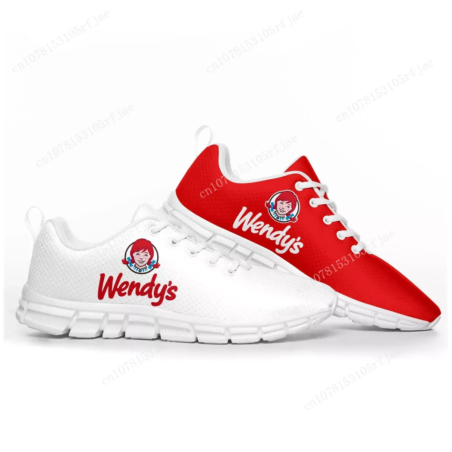 

New Wendys Fast Food Restaurant Logo Sports Shoes Mens Womens Teenager Kids Children Customized Sneakers High Quality Shoes