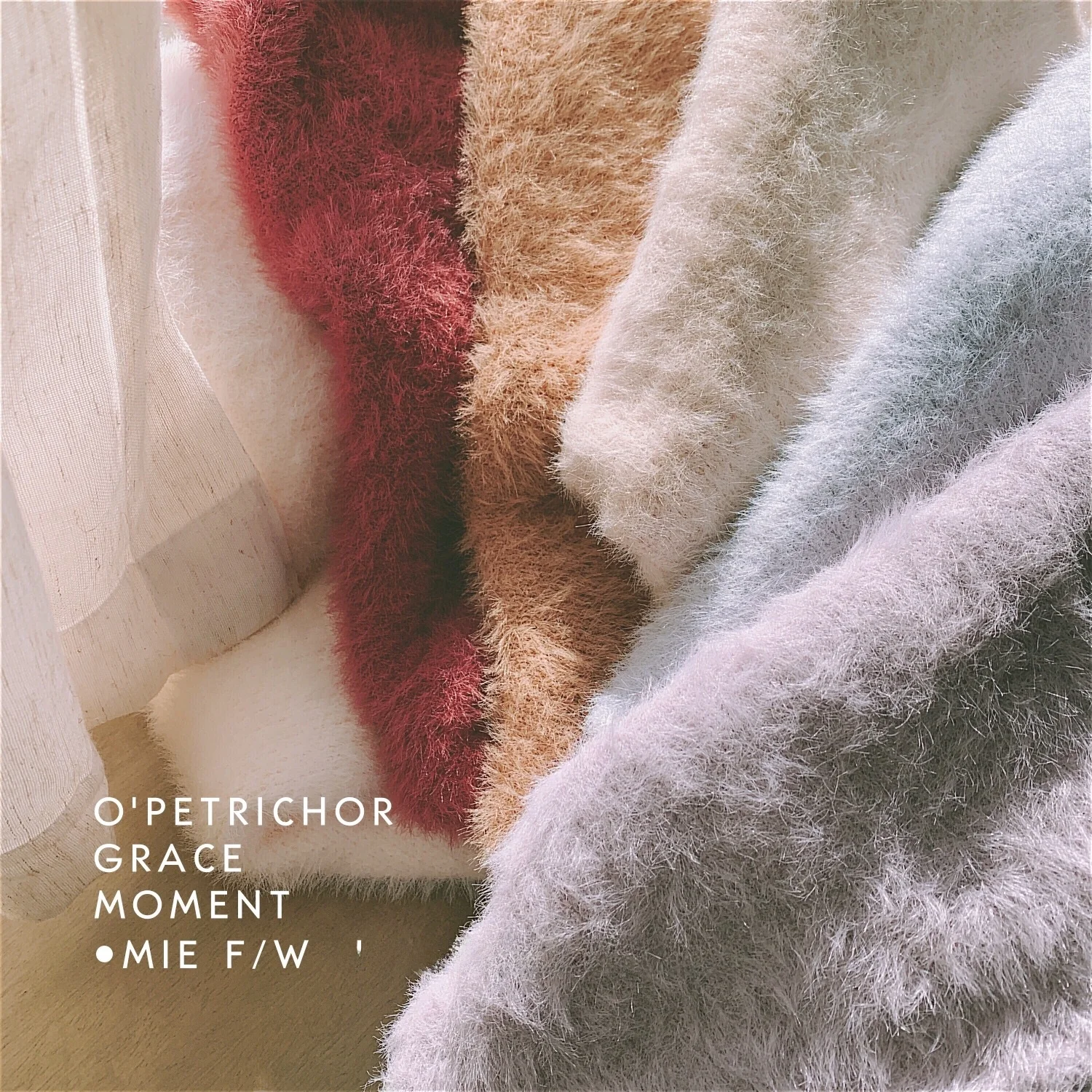 

Stberry Mousse V-Ne норковый трикотаж однотонный свитер с капюшоном женская подростковая одежда тонкая зимняя грубая пряжа