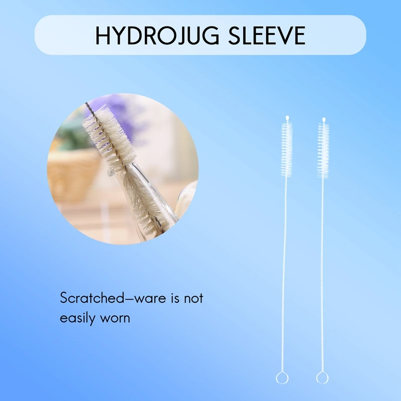 Bouteille d'eau avec pailles ajustables et réutilisables, ensemble de 3 pailles pour pot de 1000Ml/2000Ml