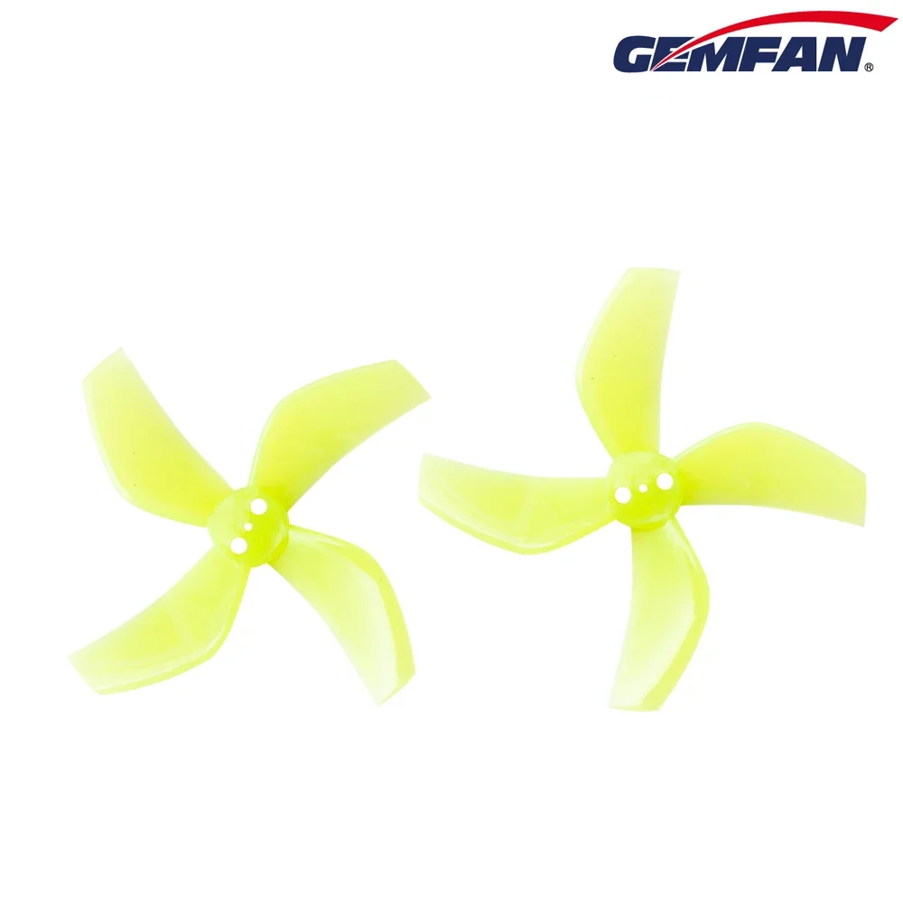 4Pairs 8Pcs GEMFAN D51 2020 2x2x4 2inch 50.3mm 4-Blade PC Propeller 1.5mm for RC FPV Racing Freestyle Tinywhoop BETA85X Drone