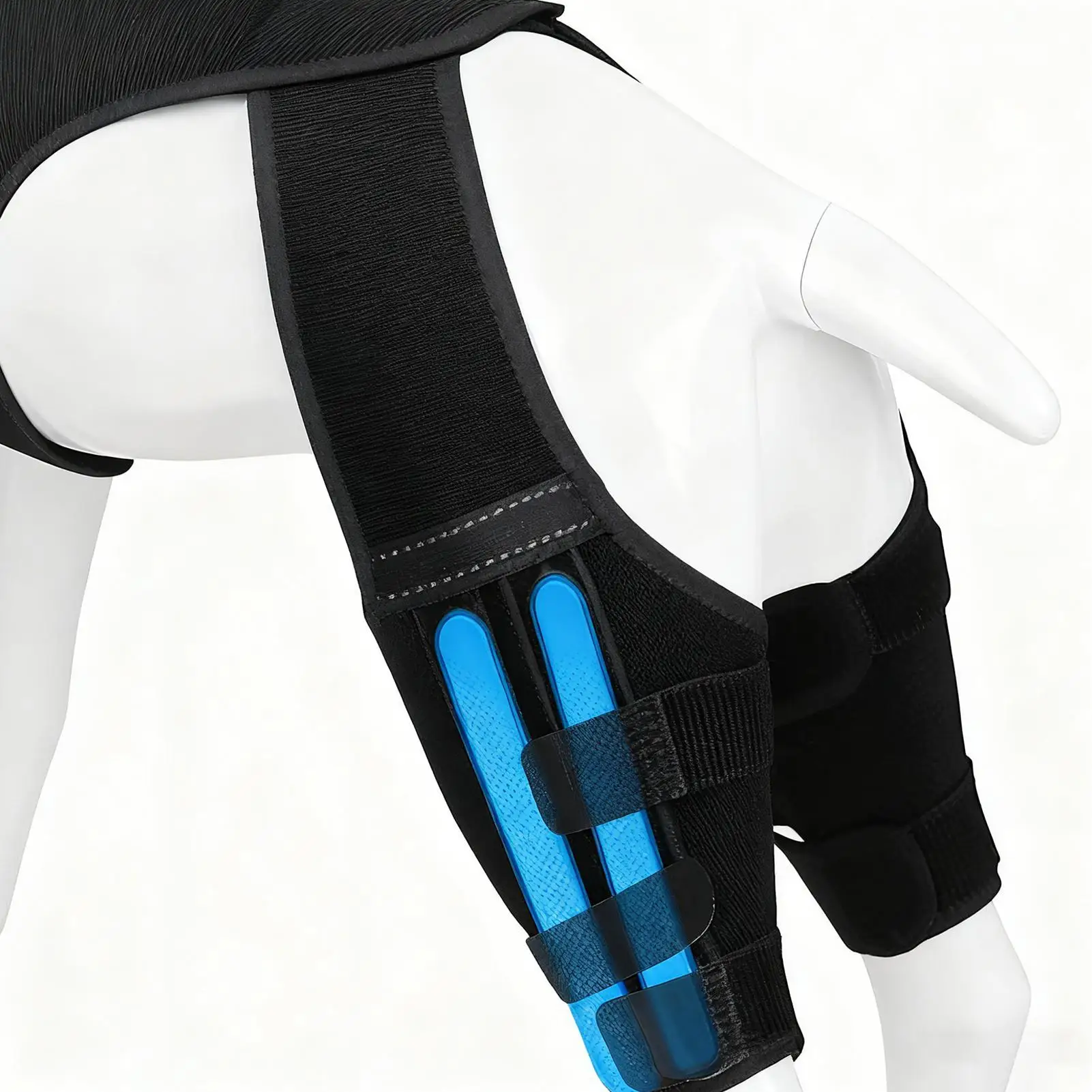 

Ортез для ног собаки, регулируемый шарнирный рукав, поддержка спины собаки с 4 металлическими стабилизаторами для пеших прогулок, занятий спортом на свежем воздухе