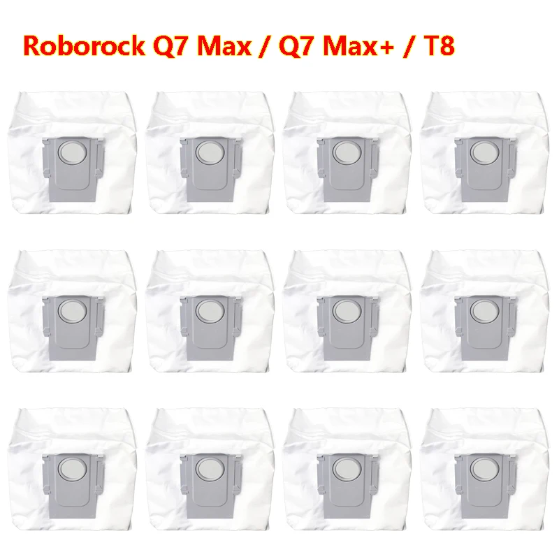 Dust Bag For XiaoMi Roborock S7 MaxV Ultra / Q5+ / Q7+ / Q7 Max+ / T8 Robot Vacuum Cleaner Spare Part For Roborock S8 pro ultra