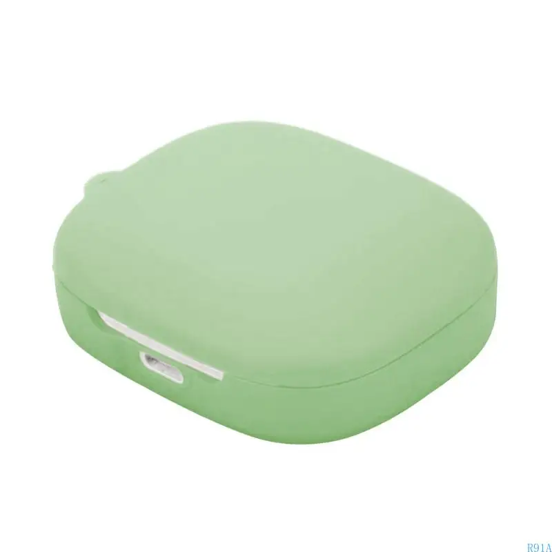 R91A крышка для наушников Shock -Resection Case Case Antiscratch Gustable Silicone Shell усиливает сцепление, подходящее для 7