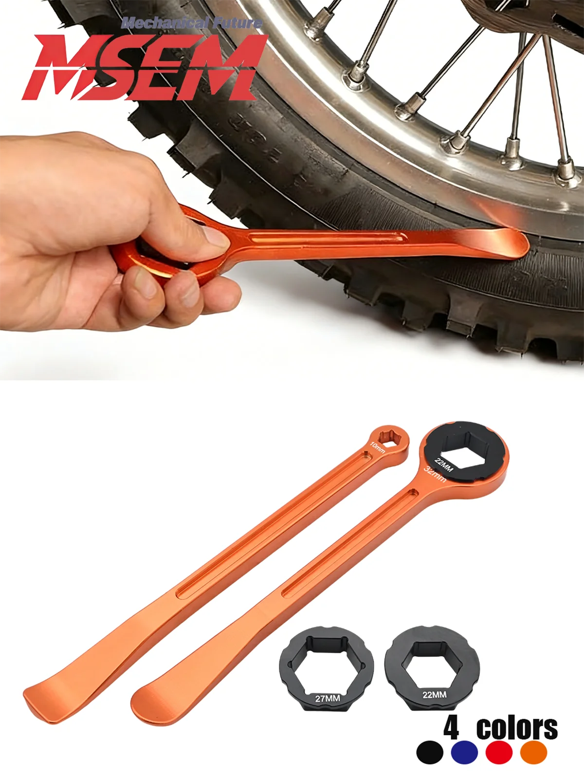 AliExpress NONE Universal Tire Tool Lever Spoon Axle Wrench For KTM Honda Yamaha Kawasaki GasGas BETA Electric Dirt Bike Motorcycle