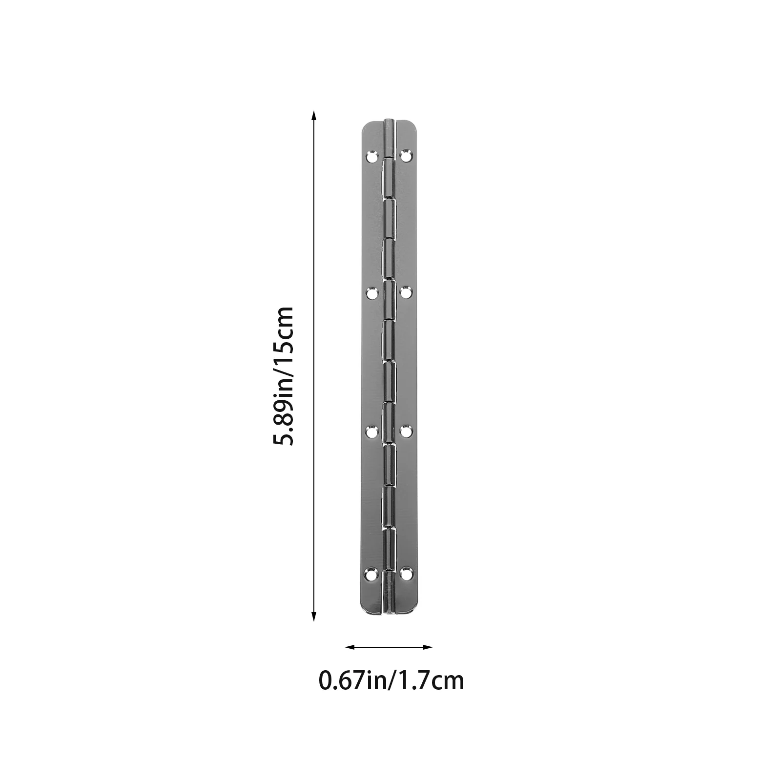 10pcs Decorative Hinges Furniture Fittings Cabinet Hinges Continuous Piano Hinges 6 Inch jewelry box hinges