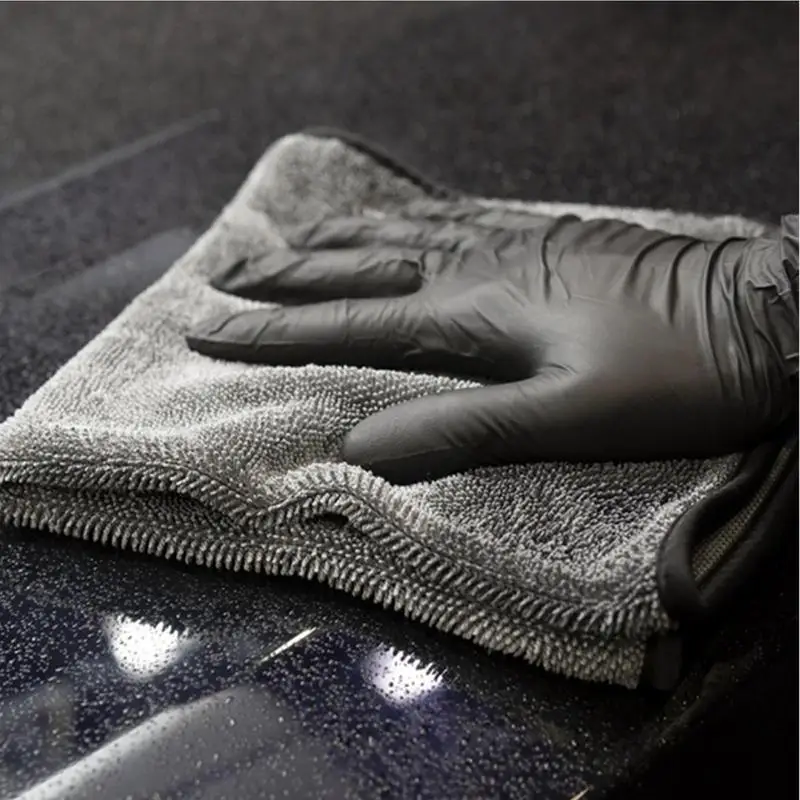 Professional Car Cleaning Drying Cloth Towels Microfiber Twist Car Wash Towel For Auto Washing Polishing Waxing Detailing Cloth