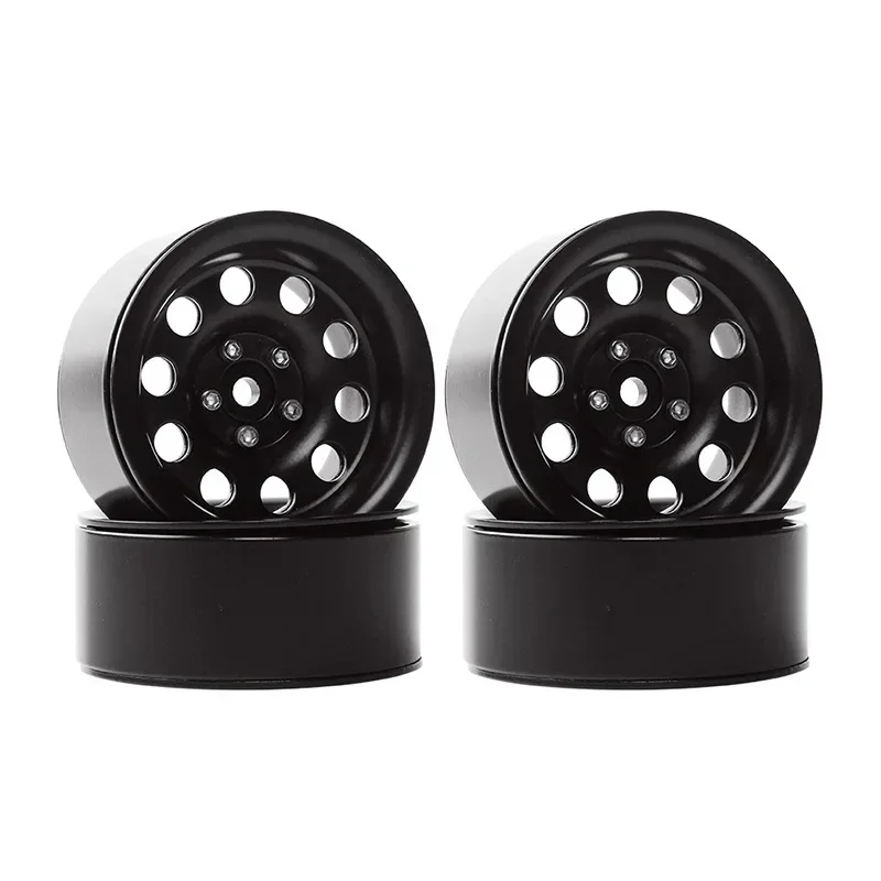 4 قطعة حافة عجلة Beadlock معدنية 2.2 بوصة لـ 1/10 RC الزاحف المحوري SCX10 RR10 90053 AX10 الشبح 90056 90045 90048 #3