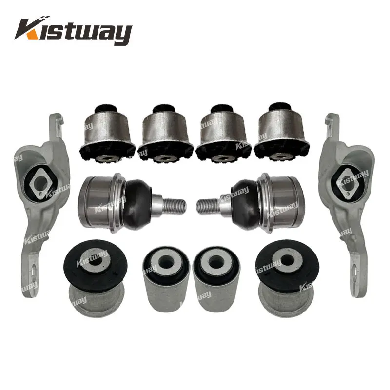 12PCS High Quality Front Suspension Upper Lower Control Arm Bushing Kit For Mercedes Benz W463 G500 G550 G63 AMG