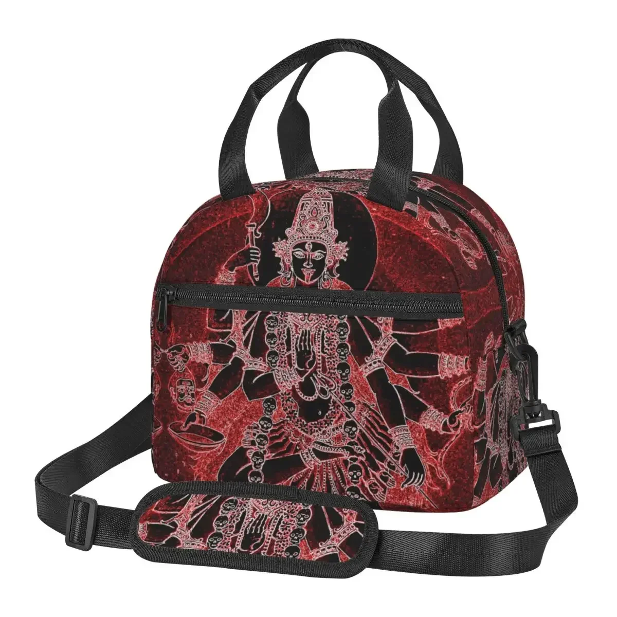 

Cosmic Kali Ma - Hindu Goddess Of Destruction Lunch Bags Bento Box Lunch Tote Picnic Bags Thermal Bag for Woman Children School