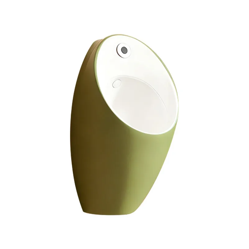 French retro green wall-mounted urinal villa personalized color small apartment bathroom wall-mounted urinal