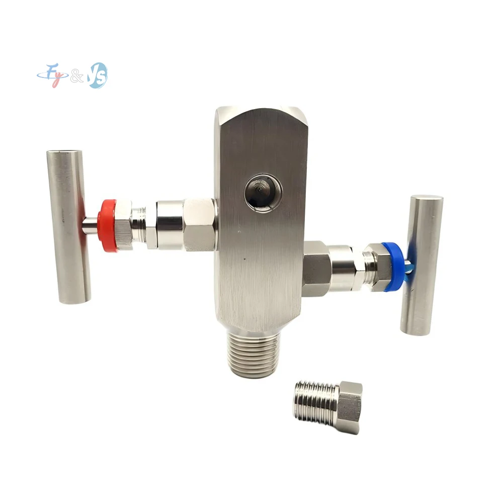 SS 304/316 1/2 Inch NPT Double Block And Bleed Globe Valve For Gauge Switch Pressure Transmitter Manifold