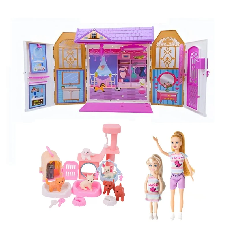 nueva-casa-de-munecas-de-simulacion-juego-de-bricolaje-para-hermanas-set-de-mascotas-casa-para-munecas-de-7-pulgadas-juguetes-para-ninas-el-mejor-regalo-de-cumpleanos-juguete