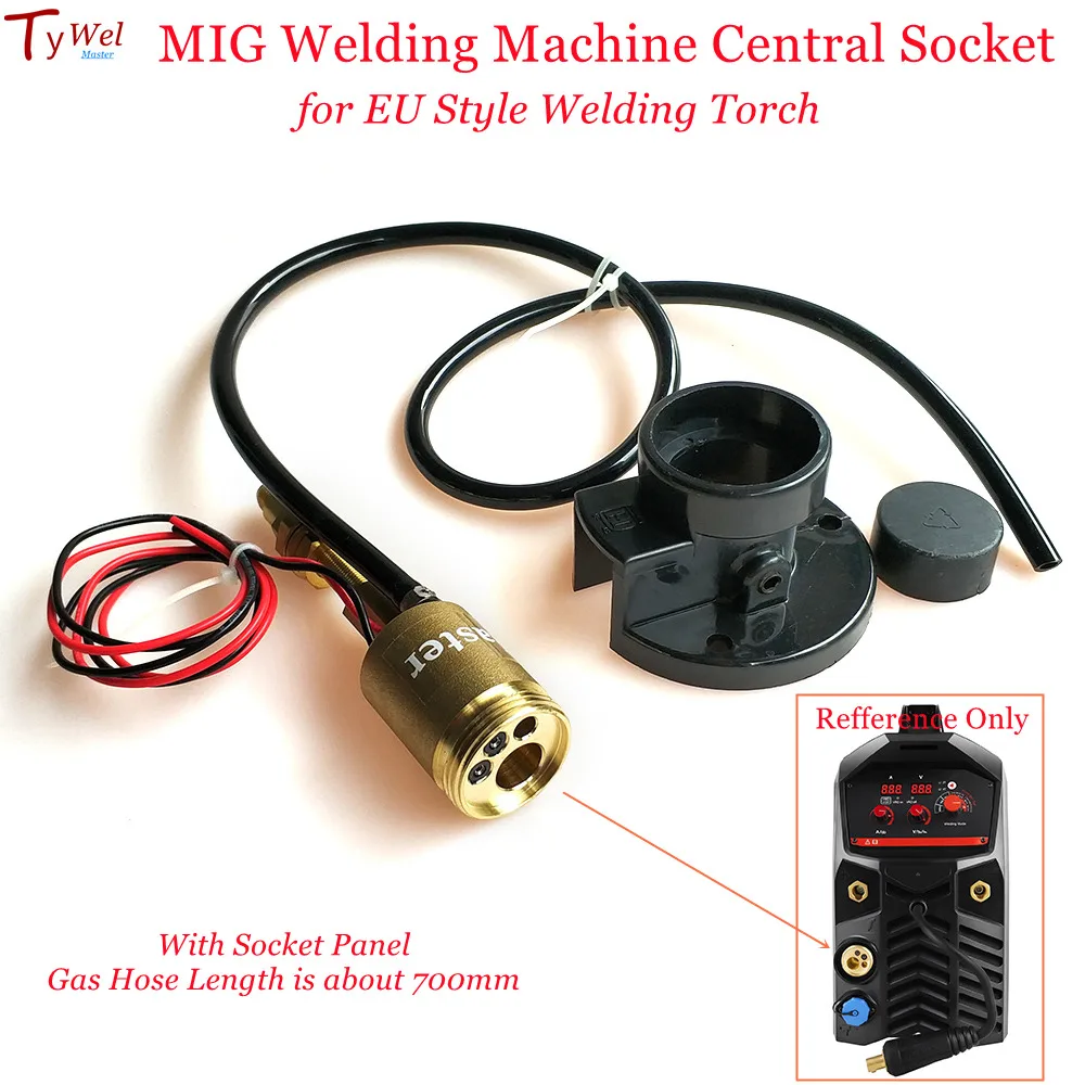 

Central Socket Panel Adaptor of MIG Torch Connector for EU Style MIG Welding Machine