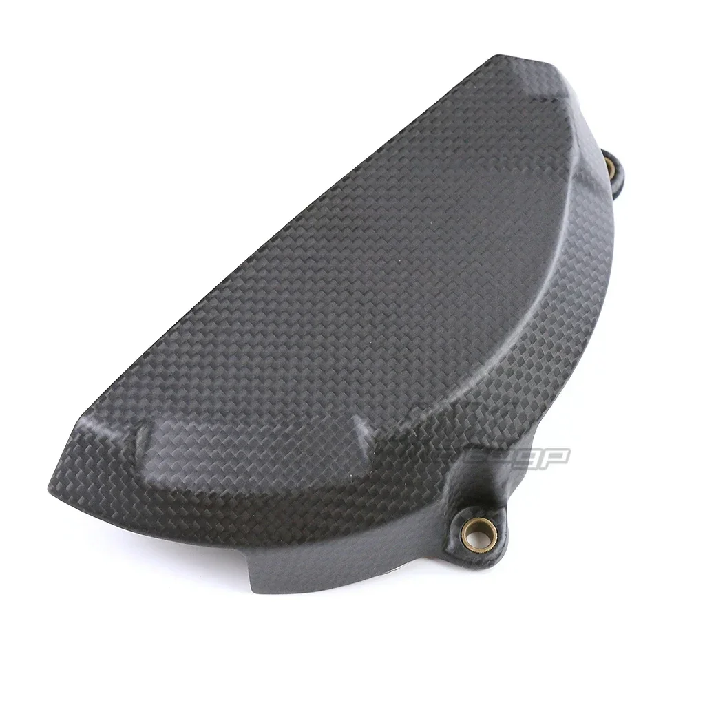 For DUCATI Streetfighter V2 2022 2023 Carbon Fiber Engine Clutch Cover Protection Motorcycle Accessories Engine Case Fairing Kit