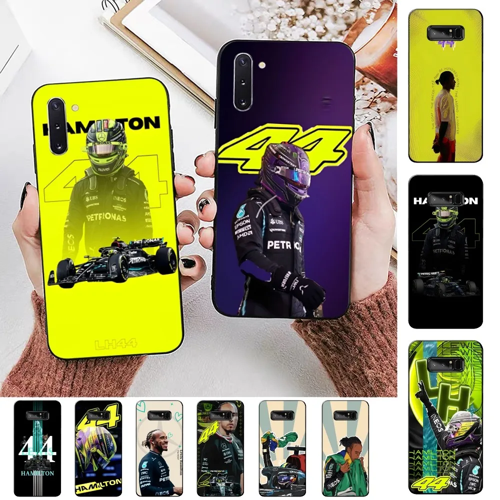 L-Lewis H-Hamilton 44 F-F1 Phone Case For Samsung Note 8 9 10 20 Pro Plus Lite M 10 11 20 30 21 31 51 A 21 22 42 02 03