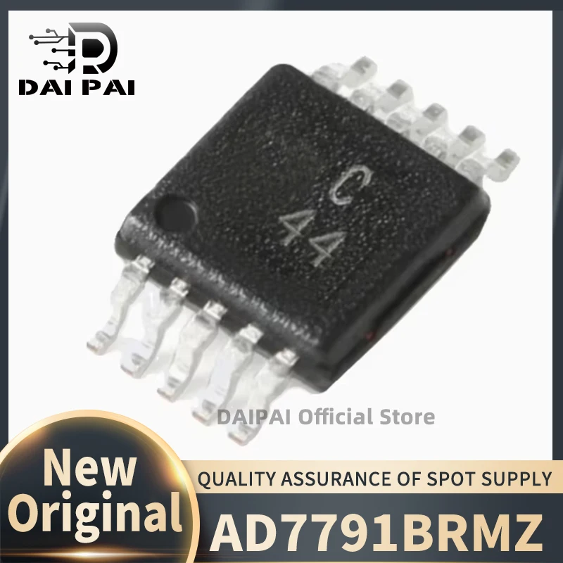 

(10Pcs-50Pcs/Lot) 100% New original AD7791BRMZ AD7791BRM AD7791 C44 MSOP10 Chipset