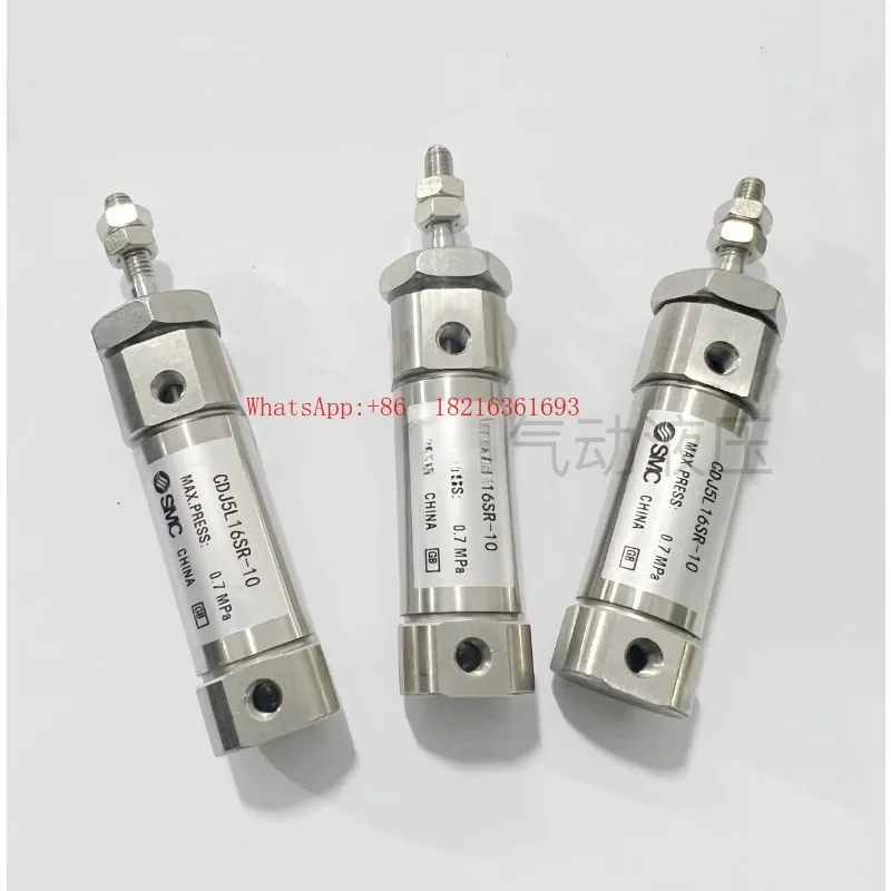 Limited Offer 1PCS All Stainless Steel Cylinder CDJ5B16SR CDJ5L16SR Industrial Pneumatic Cylinder