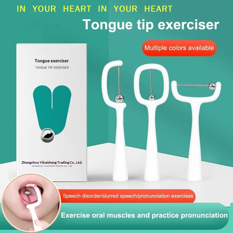 【X】Children Mouth Tongue Tip Exerciser Trainer Oral Muscle Strength Tongue Train