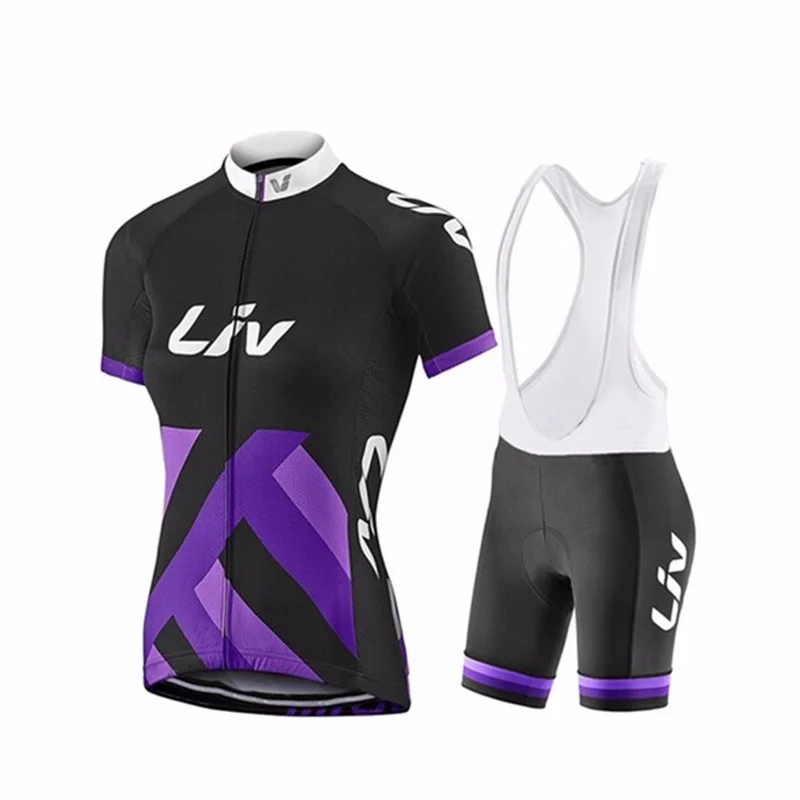 2026 LIV 女性サイクリングジャージセットサイクリング服夏の女の子