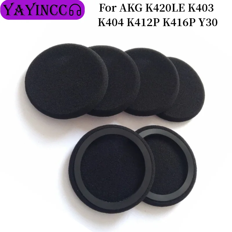 

Replacement Ear Pads Cushions For AKG K420LE K403 K404 K412P K416P Y30 Headphone Softer Protein Leather Earpads
