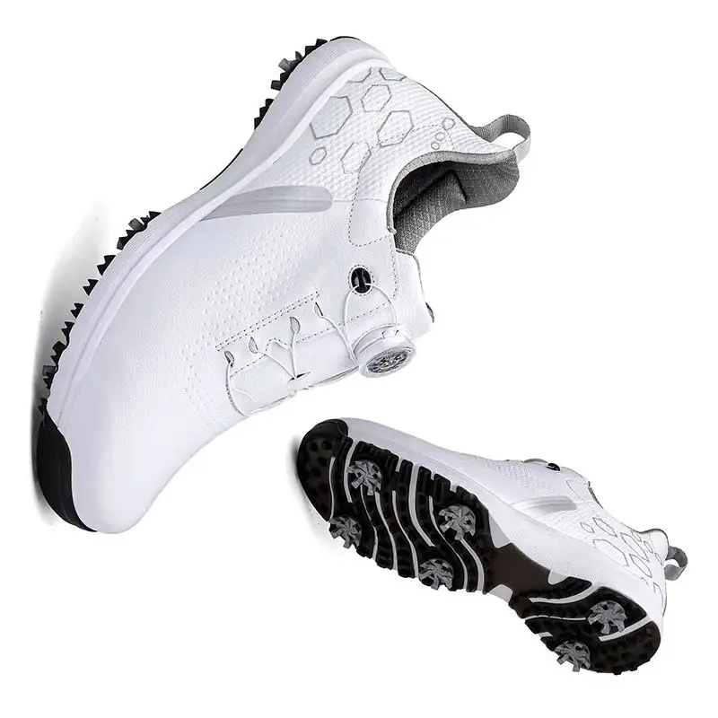 

New Men Golf Shoes Lightweight Golf Footwears Jogging Walking Sneakers