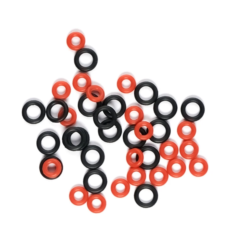 50PCS Brewing Equipment Seals Coffee Machine Gaskets Silicone O Rings for Coffee