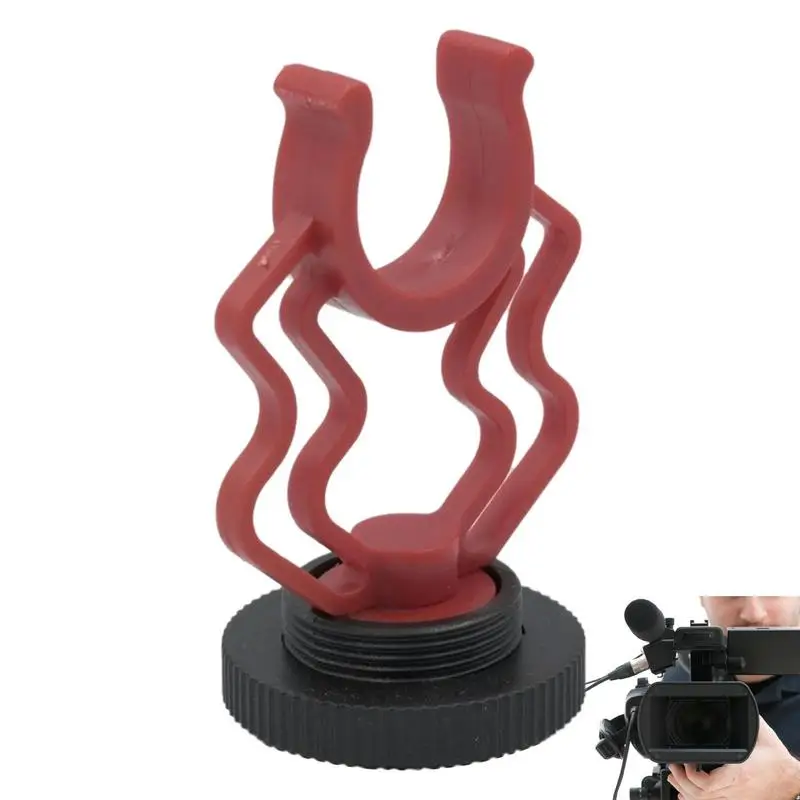 

Microphone Shock Mount Microphone Anti-Vibration Bracket Noise Reduction Mic Bracket For Making Vlog And Live And Video