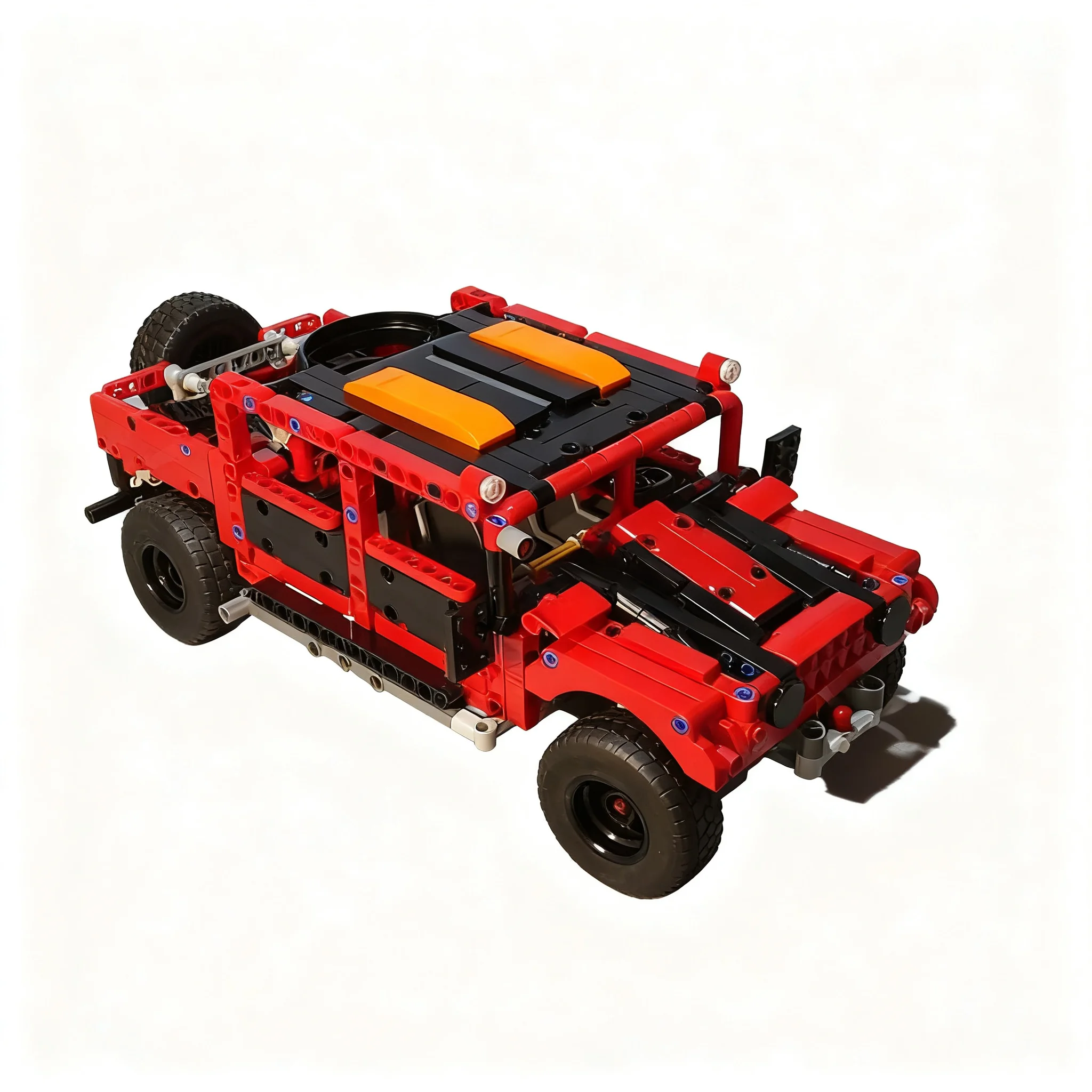 761pcs MOC Technical → Hummered H1 Humvee Alternate Build Model Building Blocks Toy Construction Christmas Gift Display Art DIY