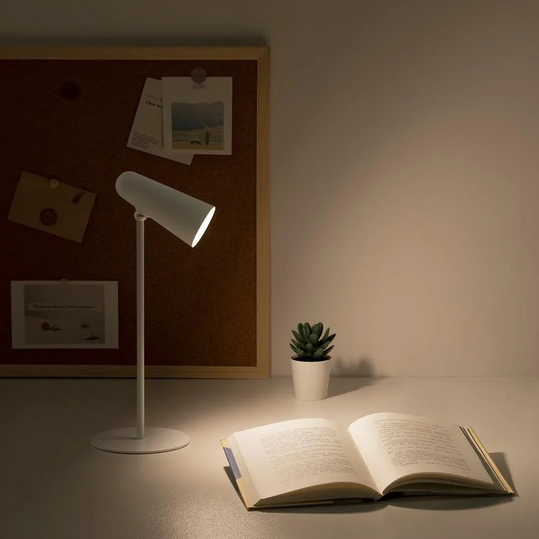 Xiaomi Mijia LED Desk Lamp Multifunctional Type-c Rechargeable Reading Lamp 3 In 1 Study Office Portable Bedside Night Light