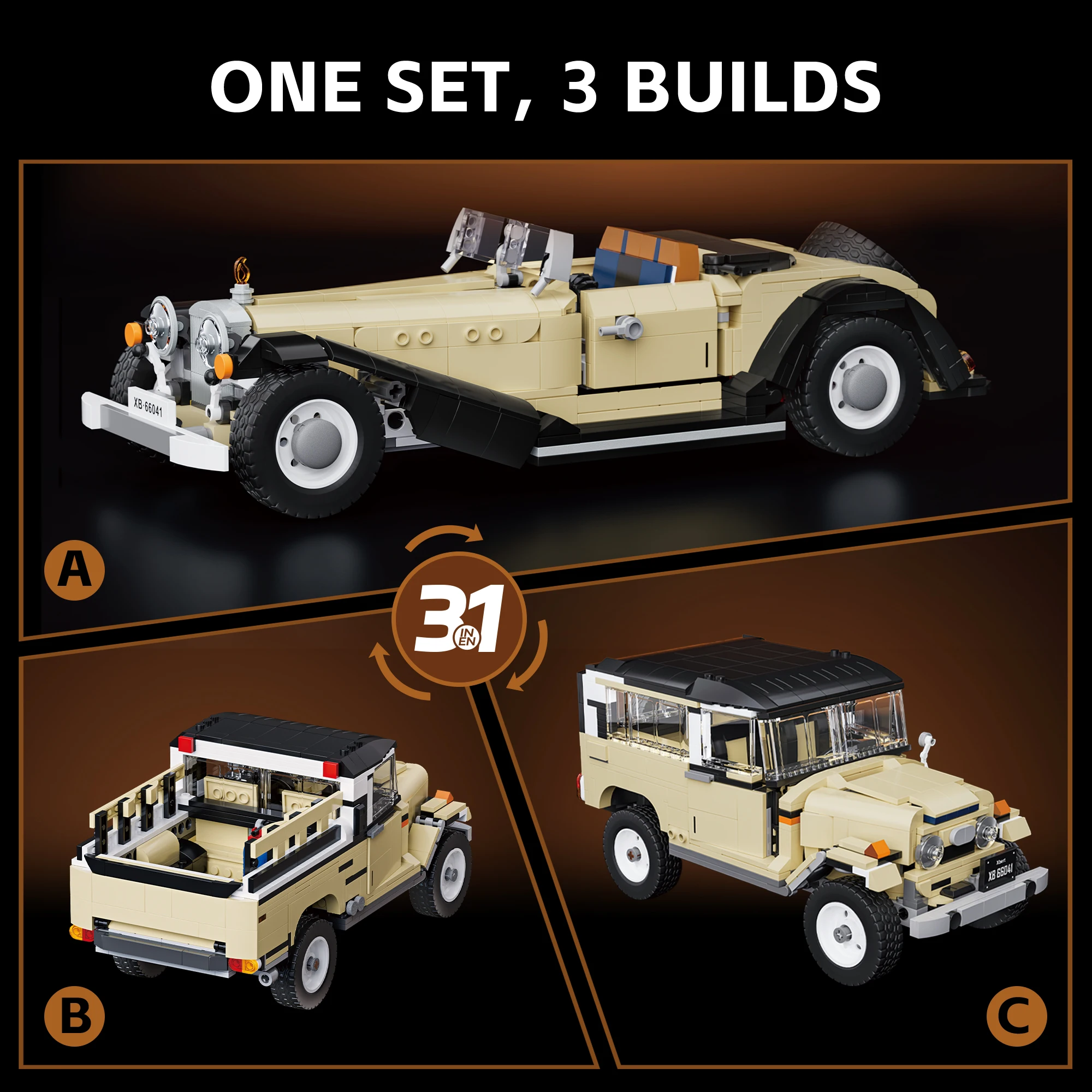 2306 деталей, 3 в 1, техническ – обзор и цена Kids Toys Lego