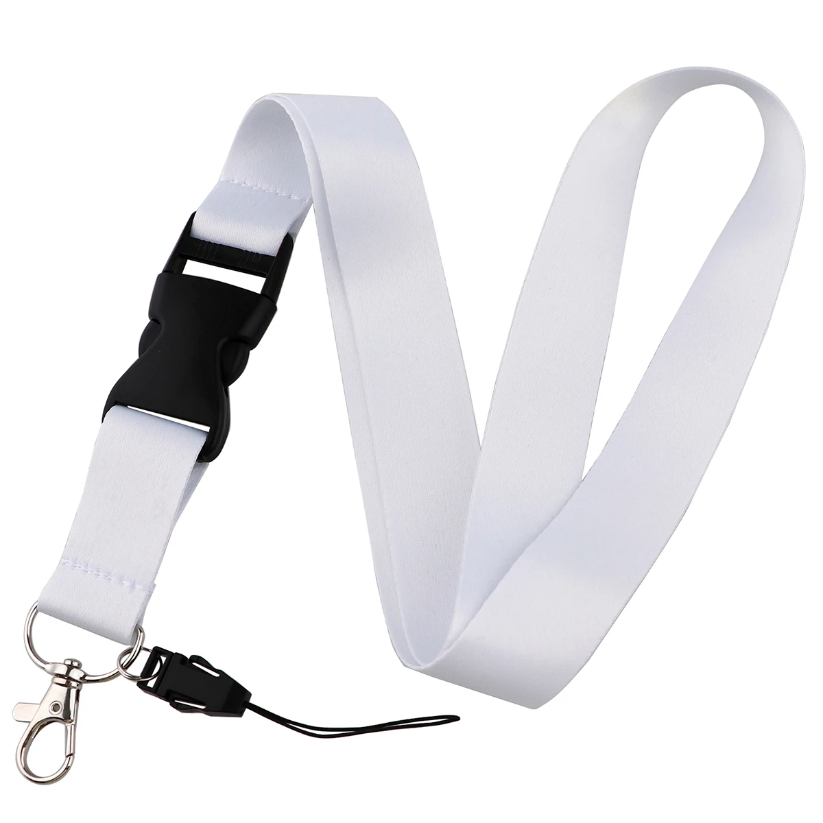 FI52 Einfarbig Seil Strap Schlüsselbund Neck Lanyard Für Studenten Schlüssel Lange Telefon Hängen Schnalle Anti-Verloren Hängen Seil geschenke