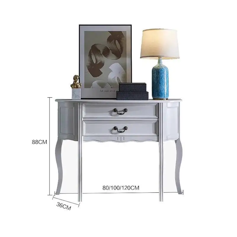 

Modern Aesthetic Console Table Premium Beauty Trendy Minimalist Console Table Storage Classic Tisch Wohnzimer Furniture